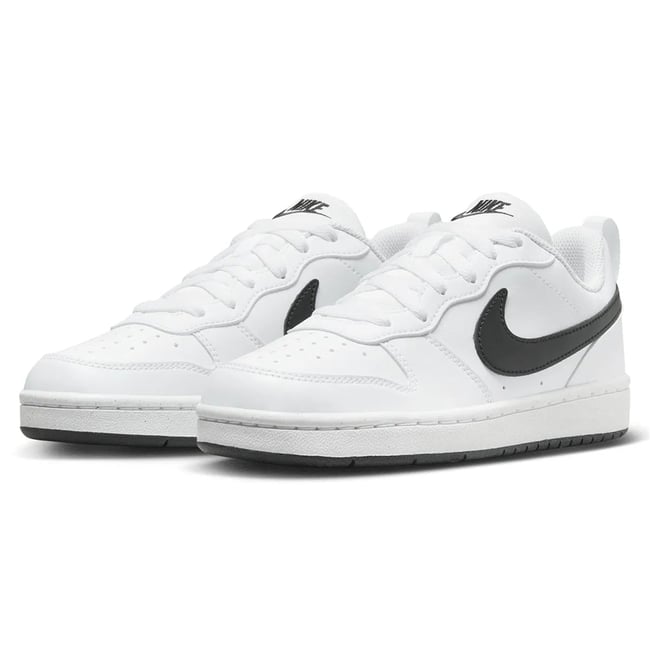 Nıke Dv5456 Court Borough Low Recraft Gs 131 Whıte/Black Garson Spor Ayakkabı