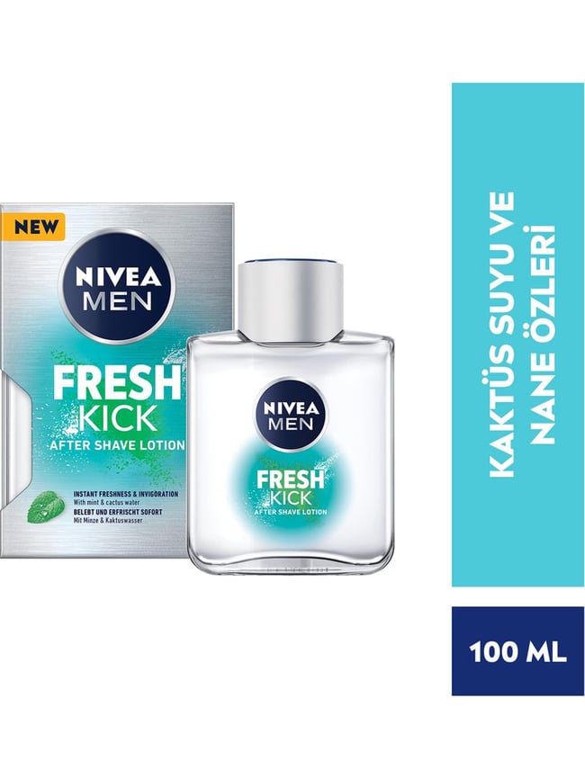 NIVEA 100ML AFTER SHAVE FRESH KICK