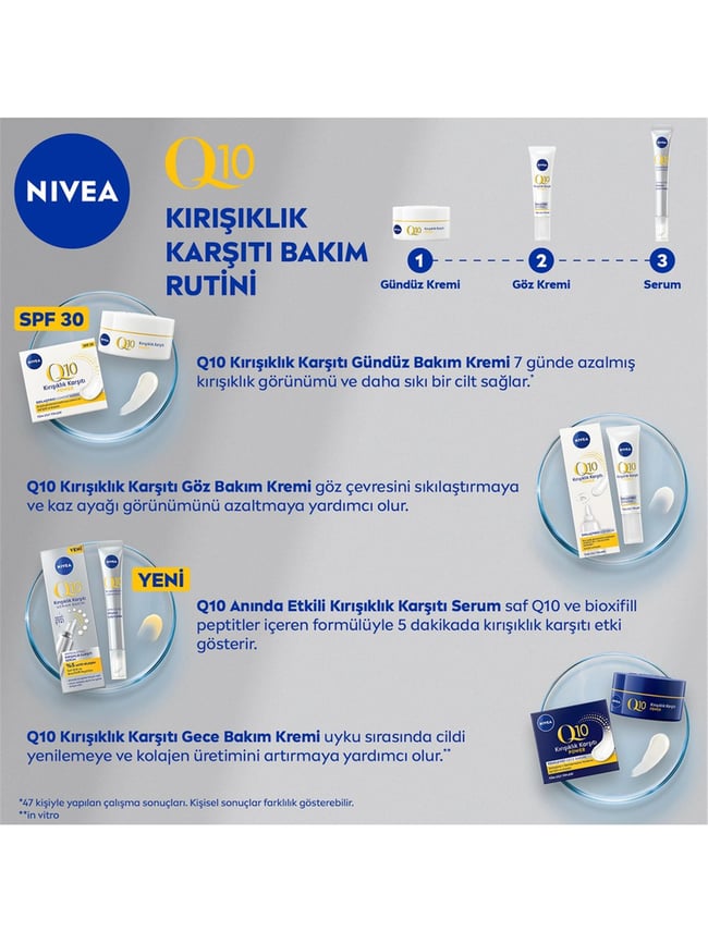 NIVEA 50ML FC Q10 BAKIM KREMI GUNDUZ