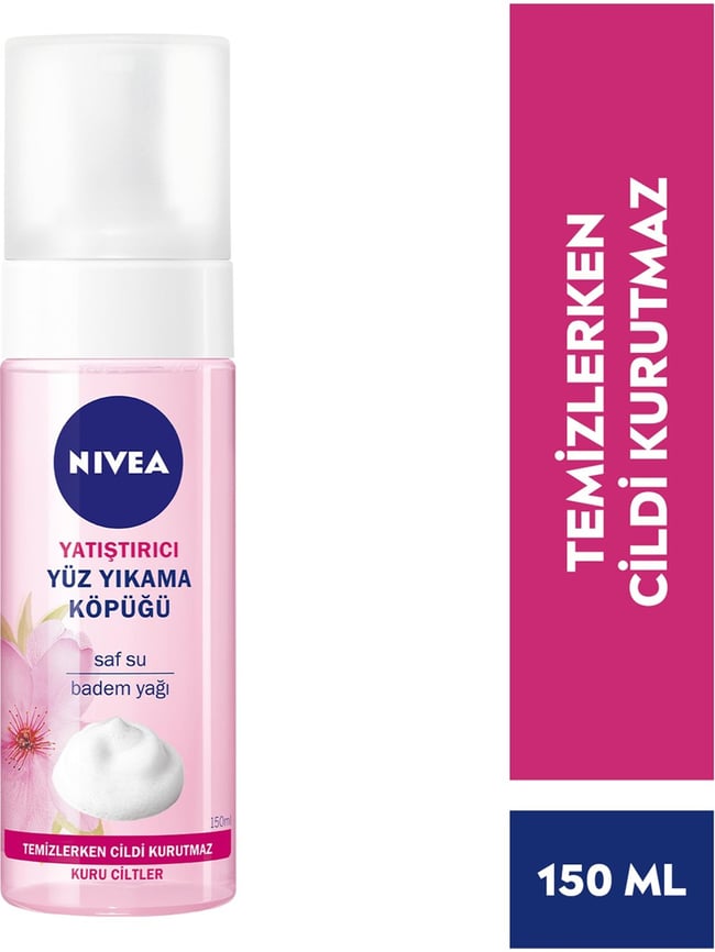 NIVEA.150ML YUZ TEM.KOP.KURU/HASSAS