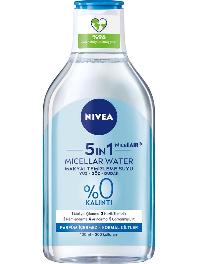 NIVEA.400ML BB CLEAN TEM.SUYU NORMAL CILT