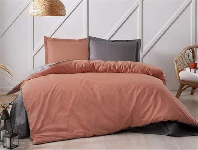 Özdilek Colormix Nevresim Tk Rf Çift Kişilik Terra-Antrasit