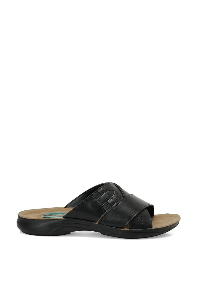 Polarıs A10225100512010 6M 408002.M6Fx Sıyah Erkek Geleneksel Comfort Sandalet