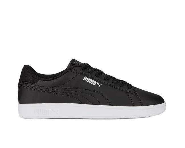 Puma 390987 02 Puma Smash 3.0 L Puma Black-Puma Black-Puma Whıte Mrd Yuruyus Ayakkabısı