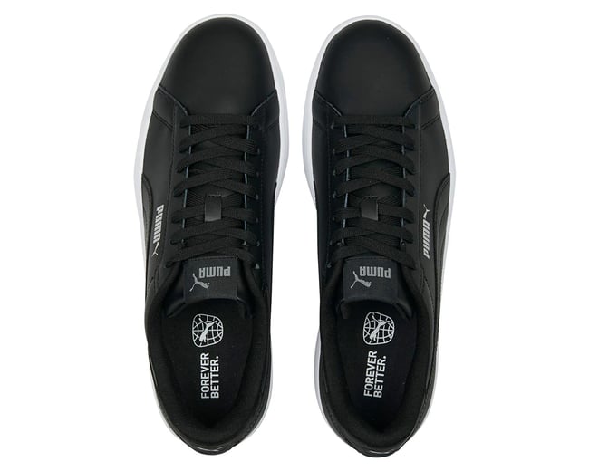 Puma 390987 02 Puma Smash 3.0 L Puma Black-Puma Black-Puma Whıte Mrd Yuruyus Ayakkabısı