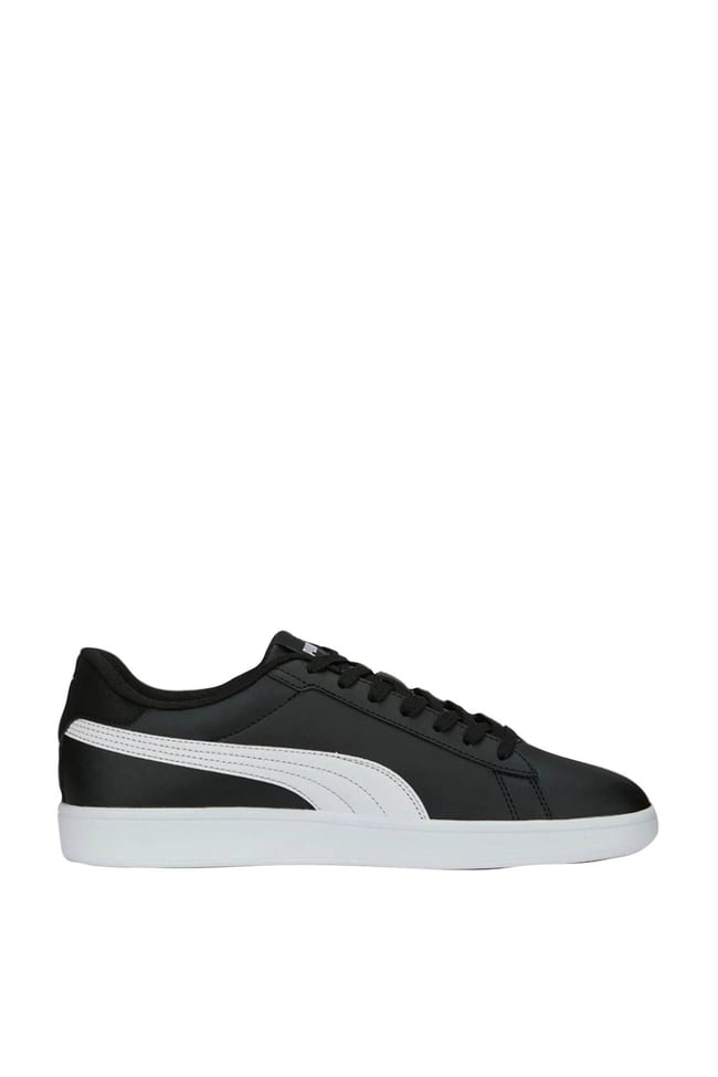 Puma 390987 04 Puma Smash 3.0 L Puma Black-Puma White Yetişkin Erkek Tennıs Sneaker