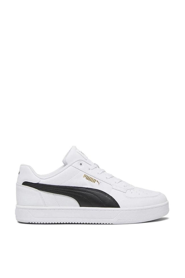 Puma 392290-03 Puma Caven 2.0 Puma Whıte-Puma Black-Gold Unısex Sneaker Ayakkabı