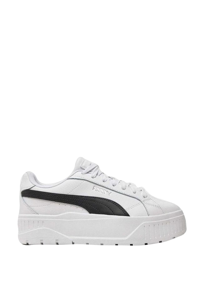 Puma 397456 03 Karmen Iı L Puma Whıte-Puma Black-Puma Sılver Zenne Yuruyus Ayakkabısı