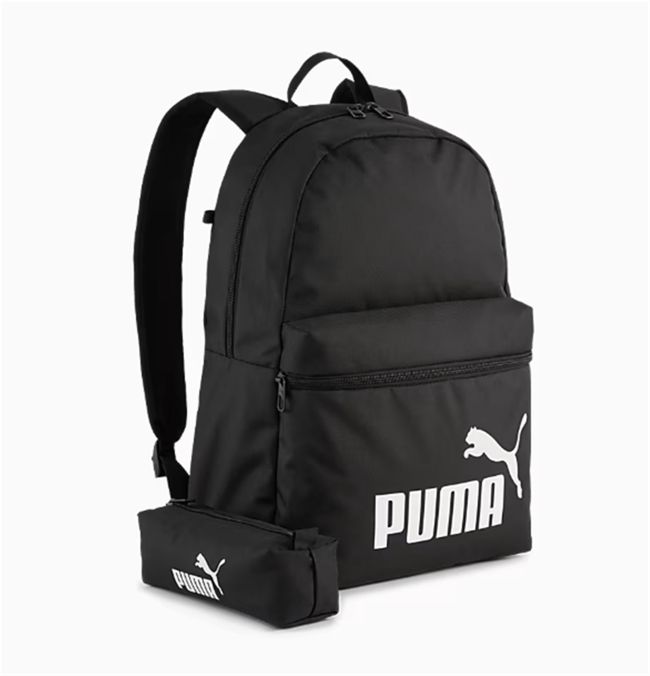Puma 91191-01 Puma Phase Backpack Set Puma Black Unısex Sırt Cantası