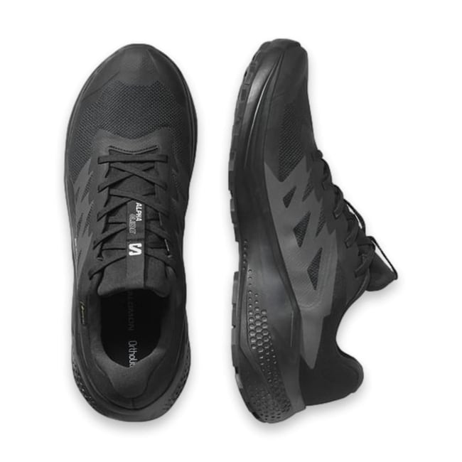 Salomon Alphaglıde Gore-Tex 5379 Black/Asphalt/Black Mrd Patıka Kosusu Ayakkabısı