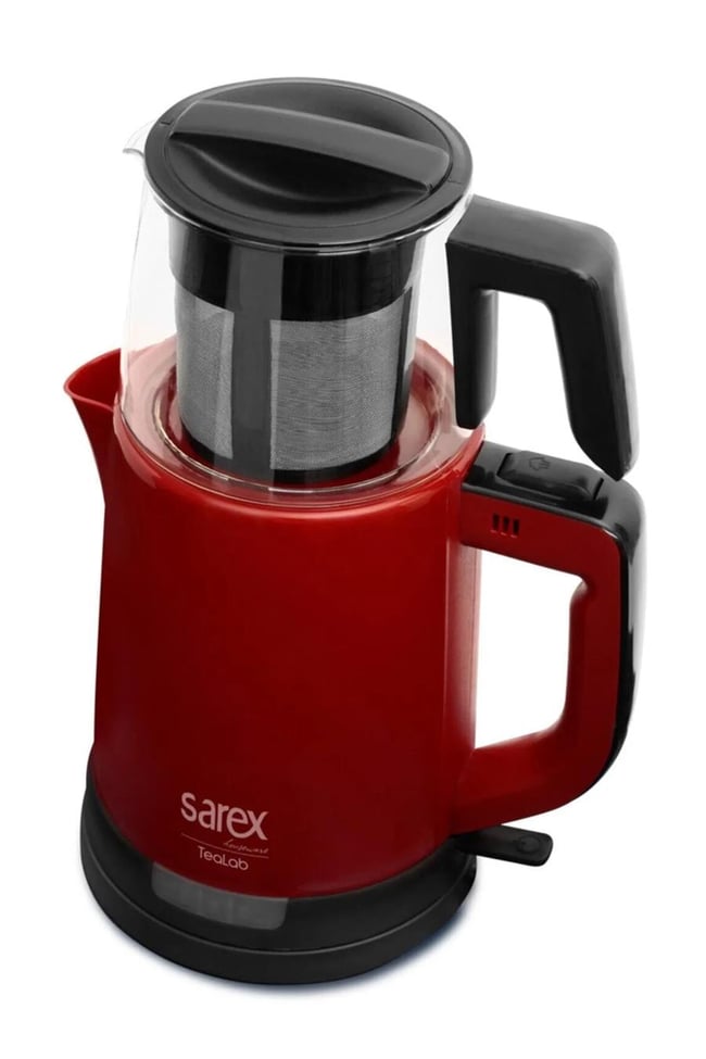 Sarex SR-3300 Tealab Çay Makinesi Kırmızı