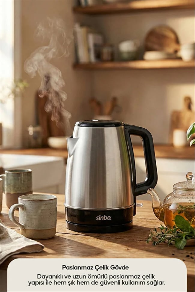 Sinbo Kettle Çelik Sk-7353
