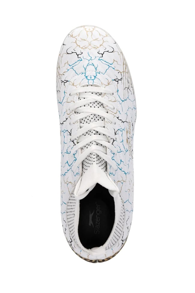 Slazenger Corner G Hs Beyaz / Mavı Garson Futbol Ayakkabısı
