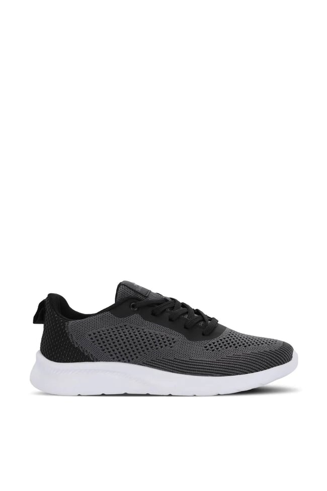Slazenger Freak Sıyah / Koyu Grı Mrd Kosu Ayakkabısı