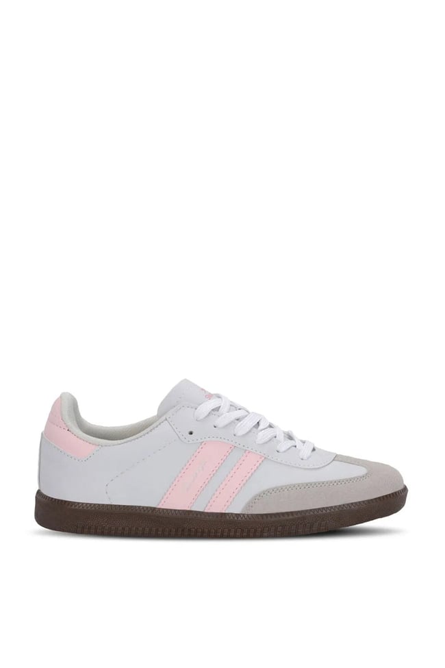 Slazenger Indıa G Beyaz / Pembe Garson Yuruyus Ayakkabısı