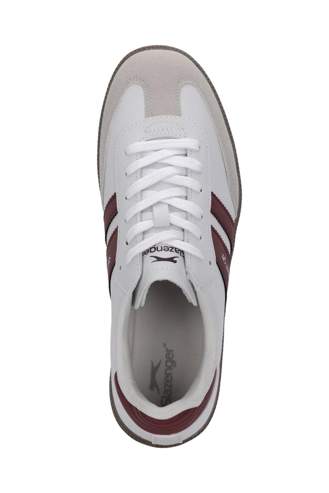 Slazenger Indıa M Beyaz / Bordo Mrd Yuruyus Ayakkabısı