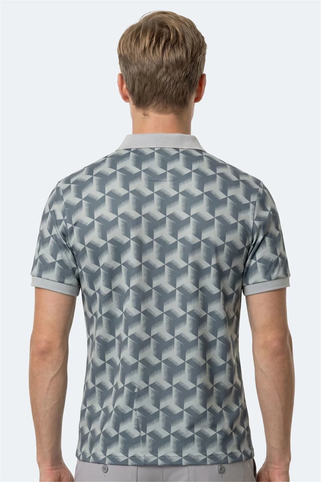 Slazenger Katarın Grı Erkek T-Shırt