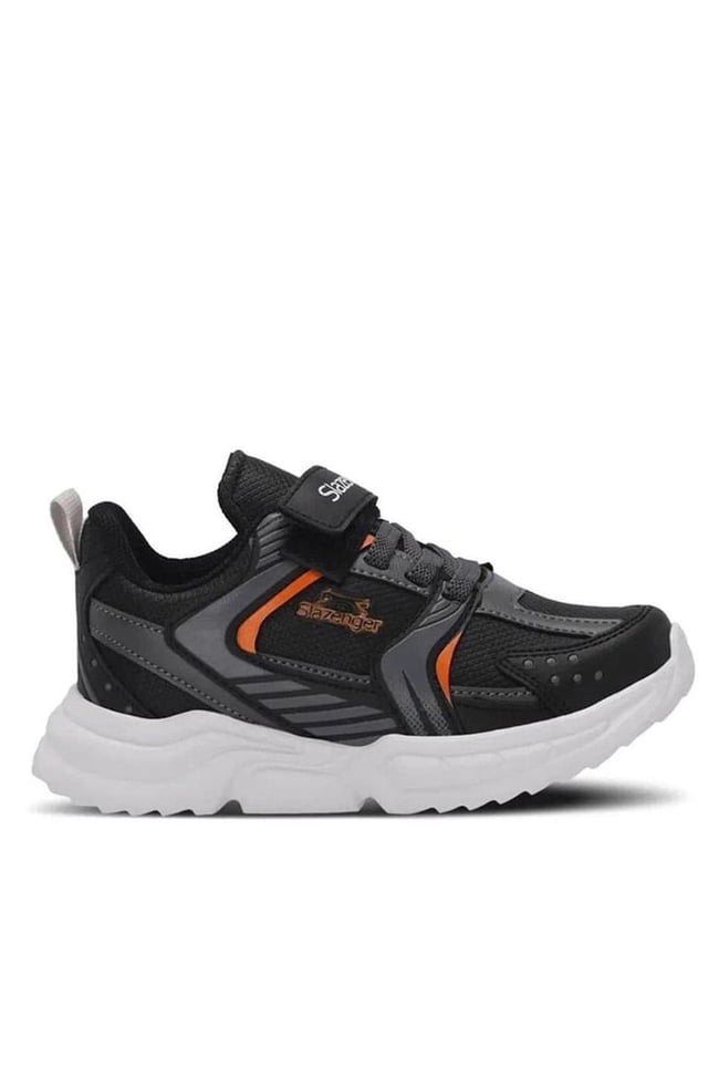 Slazenger Kendall P Siyah / Füme Patık Erkek Cocuk Gunluk Ayakkabı