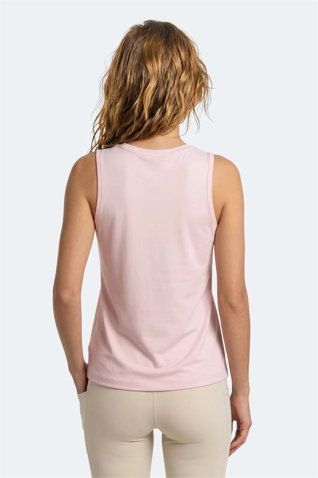 Slazenger Kunde Acık Pembe Kadın Kolsuz T-Shırt
