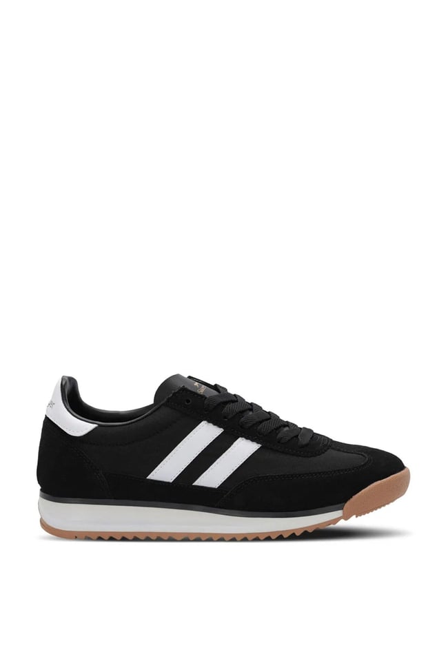 Slazenger Oleks G Sıyah / Beyaz Garson Yuruyus Ayakkabısı
