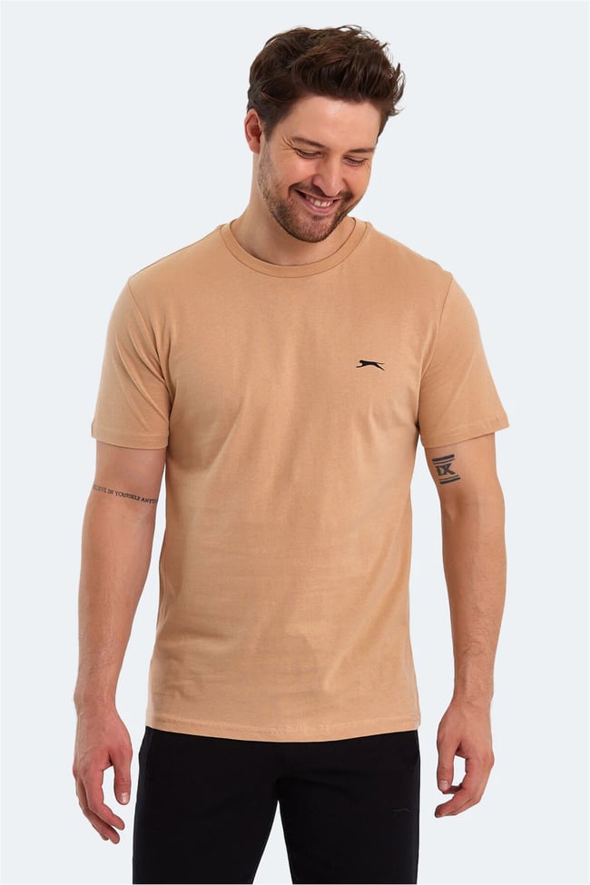 Slazenger Paınt I Bej Erkek T-Shırt