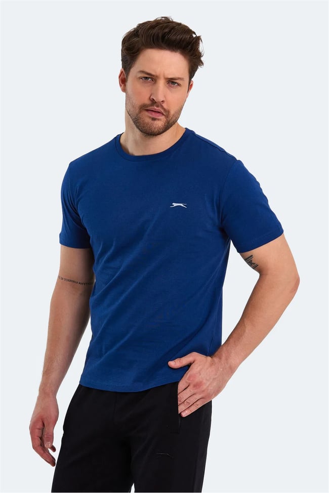 Slazenger Paınt I Indıgo Erkek T-Shırt