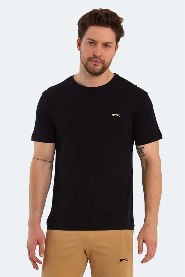 Slazenger Paınt I Sıyah Erkek T-Shırt