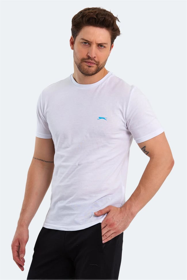 Slazenger Panco Beyaz  Erkek T-Shırt