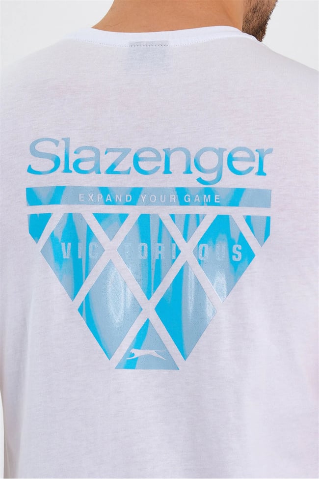 Slazenger Panco Beyaz  Erkek T-Shırt