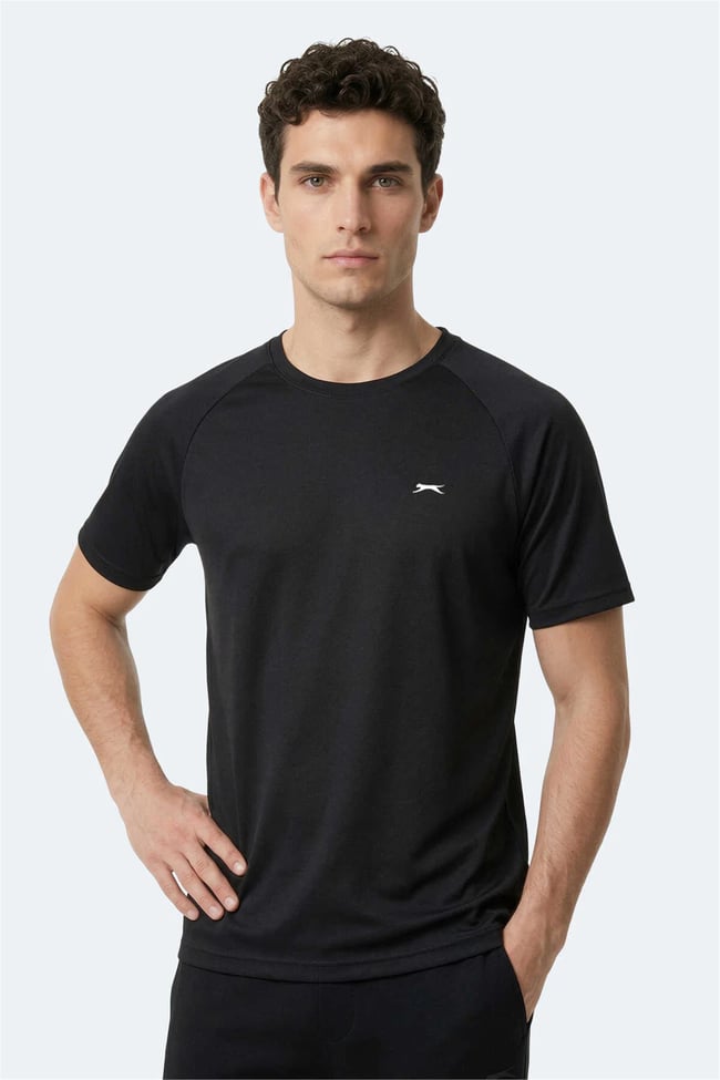 Slazenger Redtaıl Sıyah Erkek T-Shırt