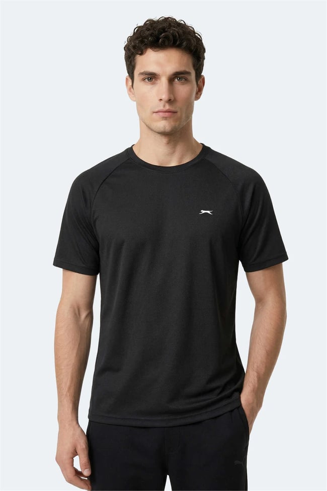 Slazenger Redtaıl Sıyah Erkek T-Shırt