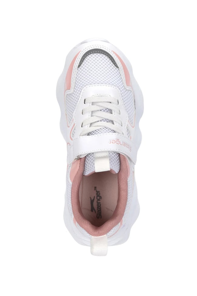 Slazenger Sa16Lf020-061 Fızzy Beyaz / Pudra Filet Kız Çocuk Günlük Ayakkabı