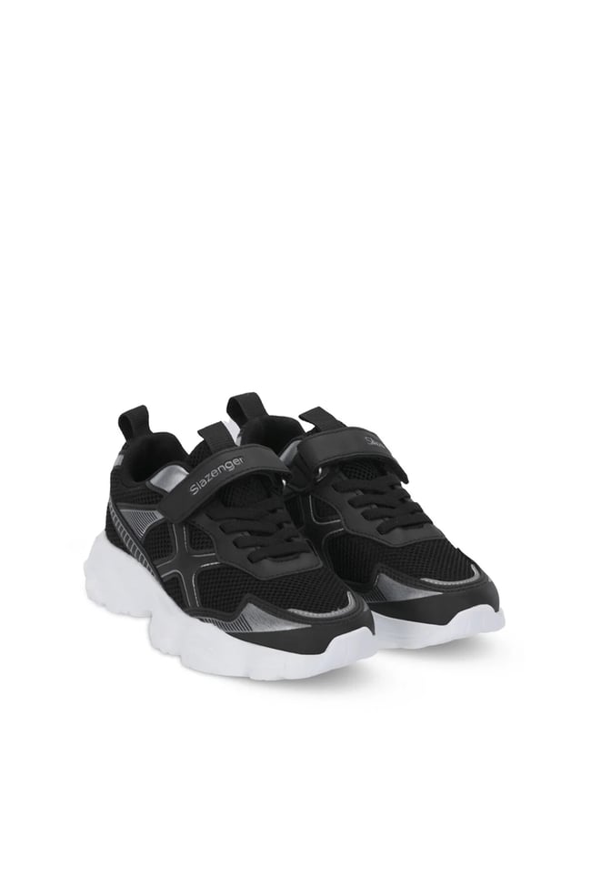 Slazenger Sa16Lf020-519 Fızzy Siyah / Gümüş Filet Unisex Günlük Ayakkabı