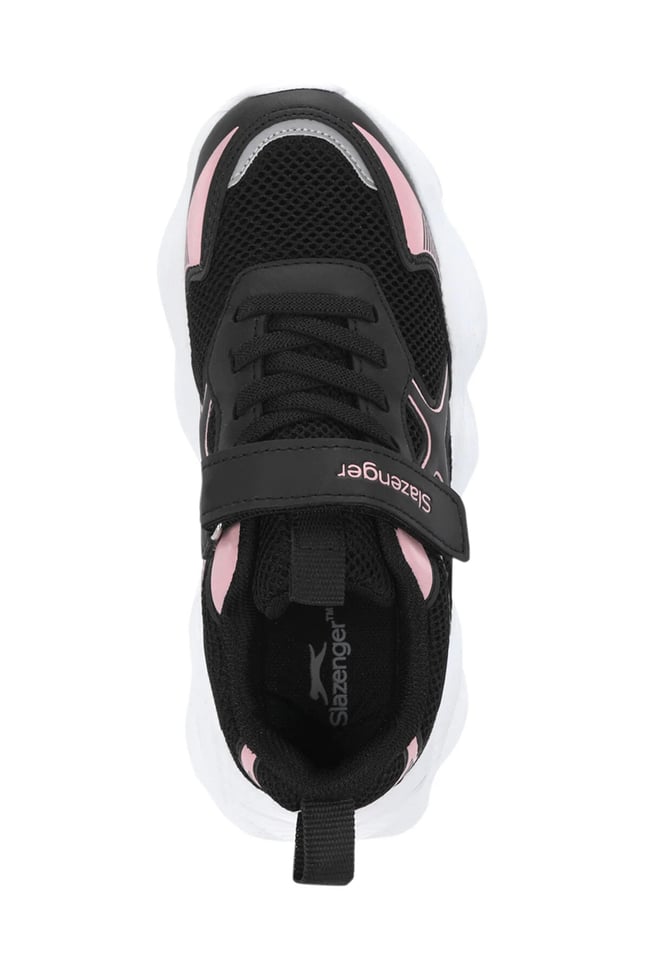 Slazenger Sa16Lf020-563 Fızzy Siyah / Pudra Filet Kız Çocuk Günlük Ayakkabı
