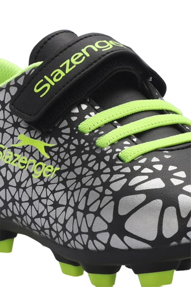 Slazenger Sa24Ff006-580 Crystal Krp. F Siyah/Yesıl Erkek Flt Futbol Ayakkabısı