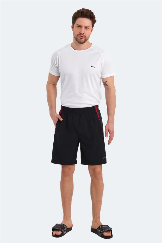 Slazenger St13Se009-500 Randy Siyah Erkek Short