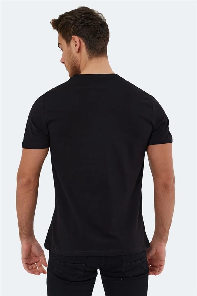 Slazenger St13Te001-500 Rosalva Siyah Erkek T-Shirt