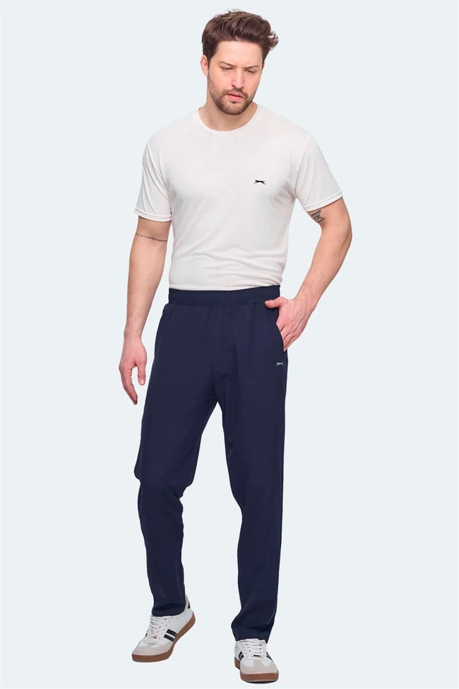 Slazenger St15Pe019-400 Vınal Lacıvert Erkek Esofman Alt