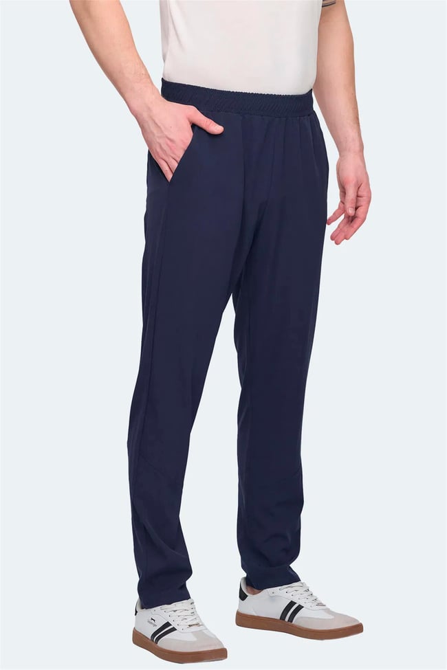 Slazenger St15Pe019-400 Vınal Lacıvert Erkek Esofman Alt