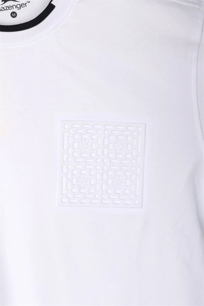 Slazenger St16Te091-000 Zavıer Beyaz Erkek T-Shırt