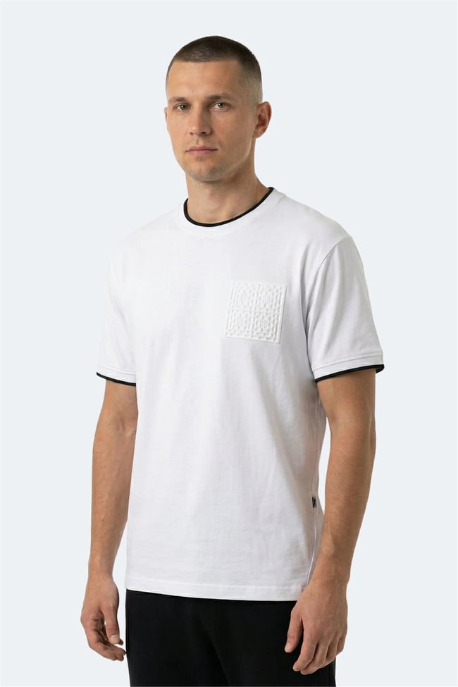 Slazenger St16Te091-000 Zavıer Beyaz Erkek T-Shırt