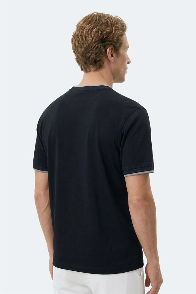 Slazenger St16Te091-500 Zavıer Sıyah Erkek T-Shırt