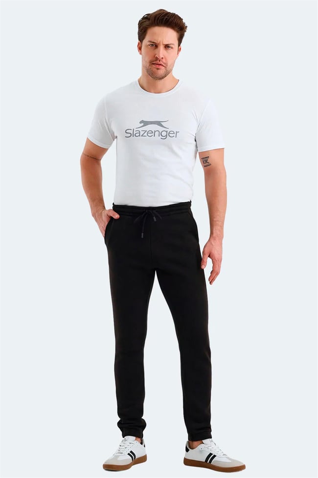 Slazenger St24Pe045-500 Varıous Sıyah Erkek Esofman Alt