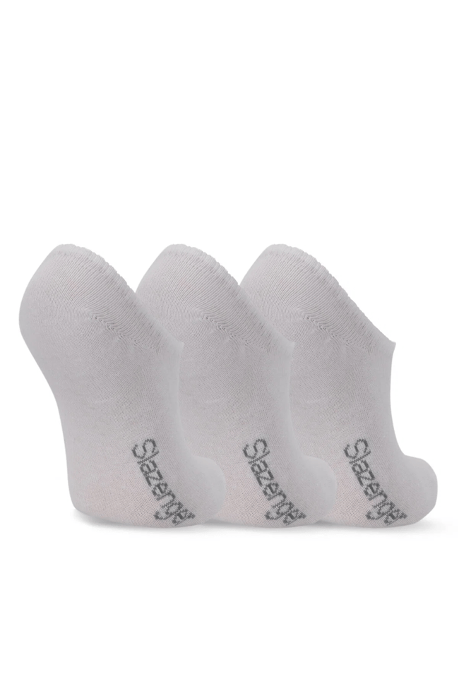 Slazenger SX16CK001-000 Jackpot Beyaz 3 Lü Çorap