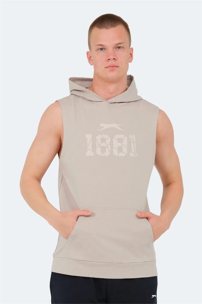 Slazenger Vasılısa Tas Grı Erkek T-Shırt