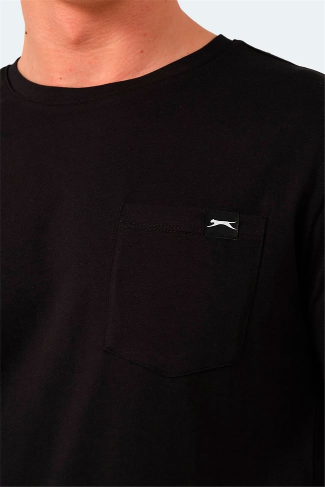Slazenger Vesela Sıyah Erkek T-Shırt