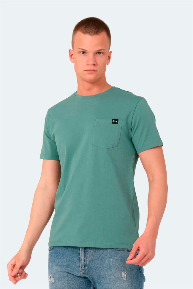 Slazenger Vesela Su Yesılı Erkek T-Shırt