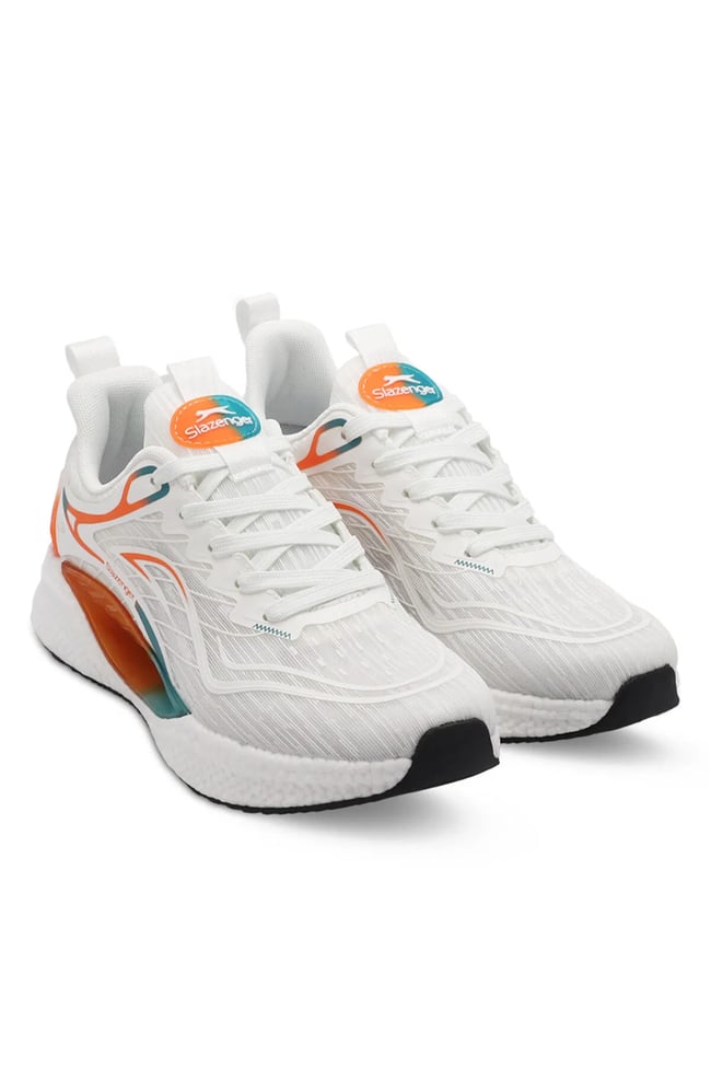 Slazenger Warwıck Beyaz / Turuncu Mrd Kosu Ayakkabısı