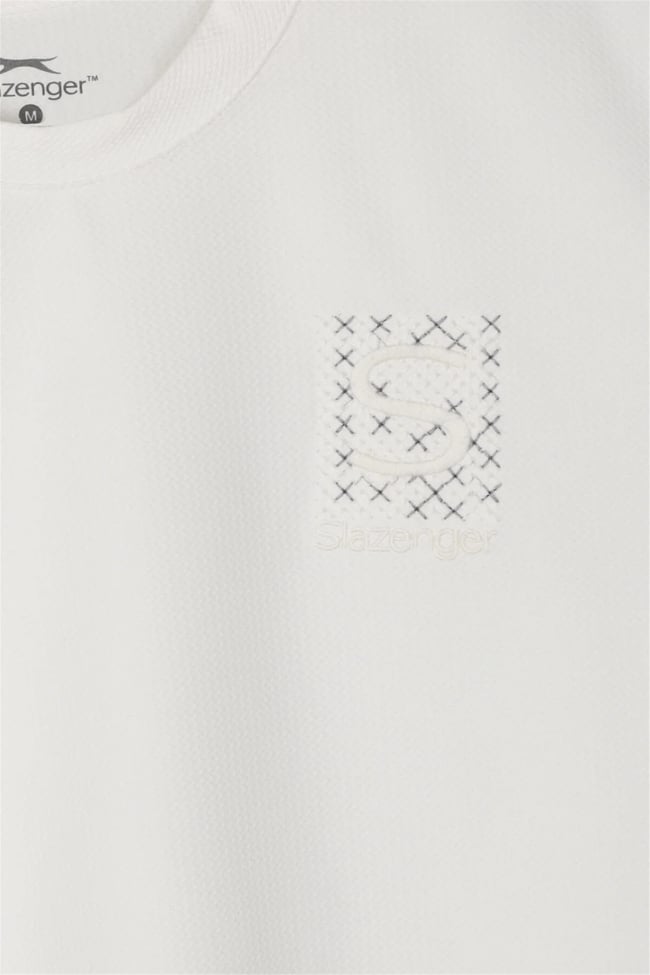 Slazenger Zegna Beyaz Erkek T-Shırt