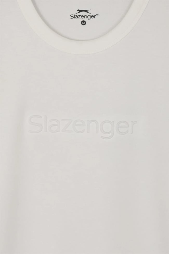 Slazenger Zuranis Beyaz  Erkek T-Shırt